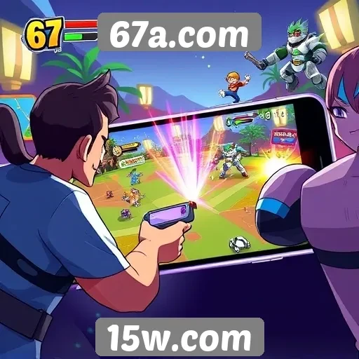 67a.com apresenta novas opções de jogos para celular